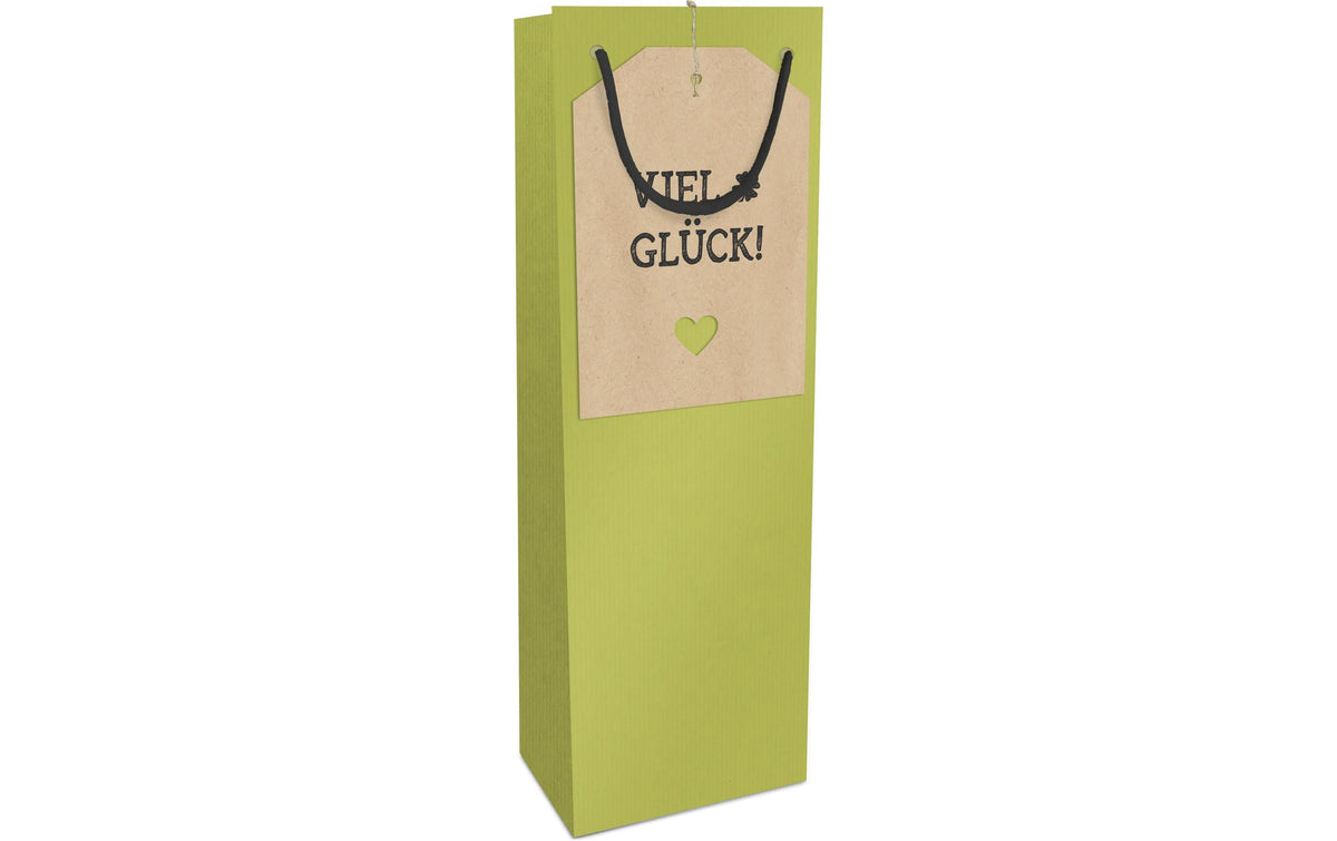 B+C Flaschentasche Viel Glück