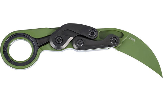 CRKT Provoke Multicam bright green