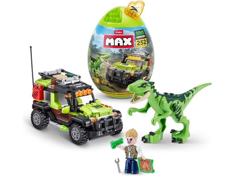 Zuru MAX | MAX - Dino Adventure Raptor Force | 252 Teile