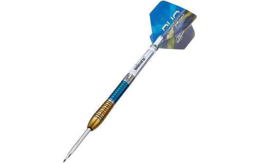 Unicorn | Gary Anderson 6 Duo 22G | Silber Gold Blau, 3er-Pack