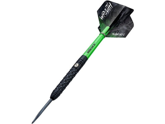 Unicorn | Steeldart Wraith 23G | grün schwarz, 3er-Pack