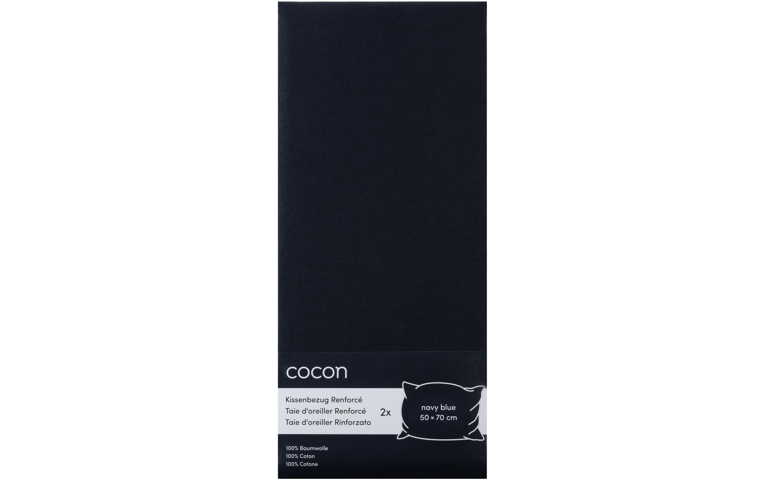 COCON, Kissenbezug Renforcé 50 x 70 cm, Mar