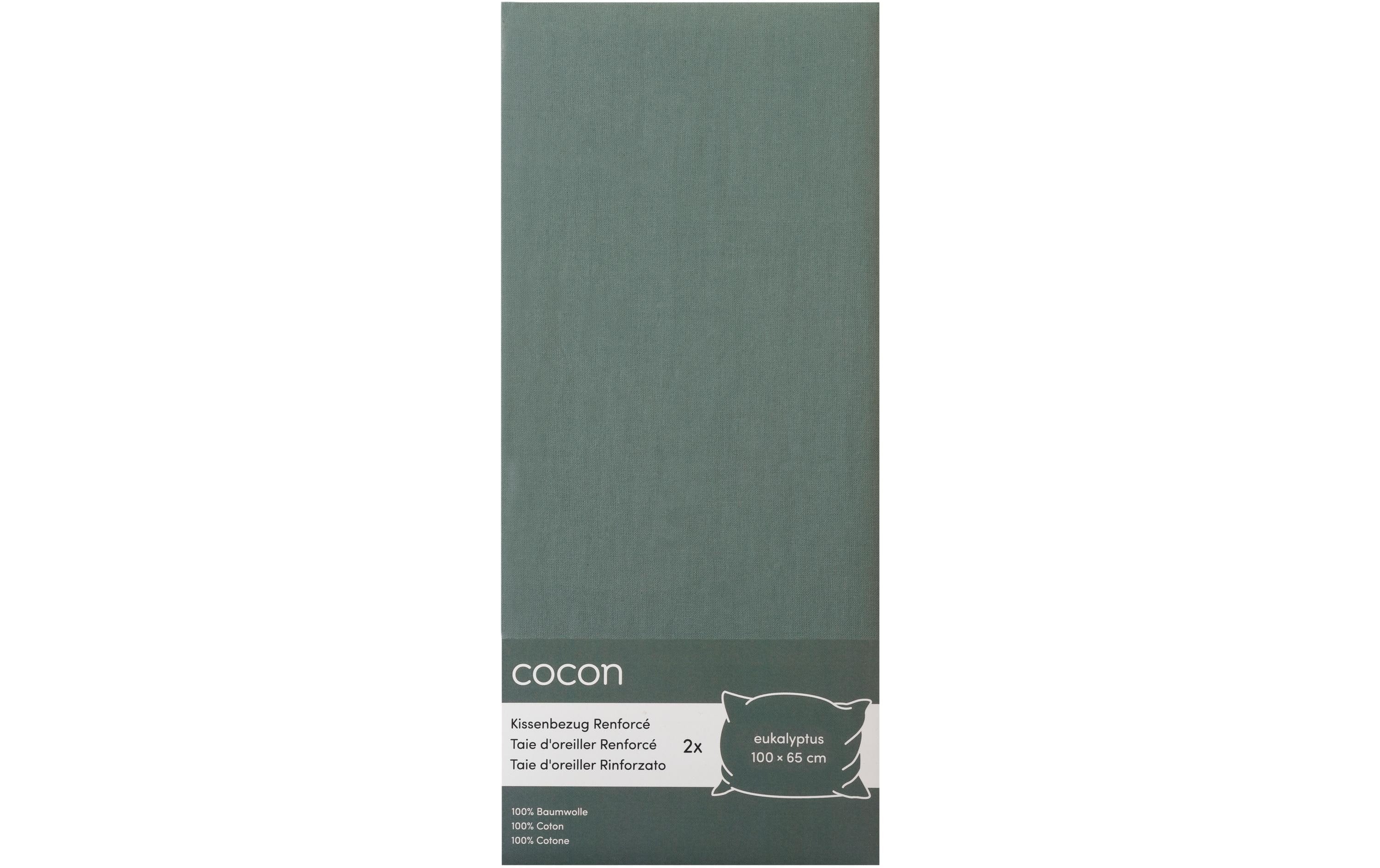 COCON, Kissenbezug Renforcé 100 x 65 cm, Eu