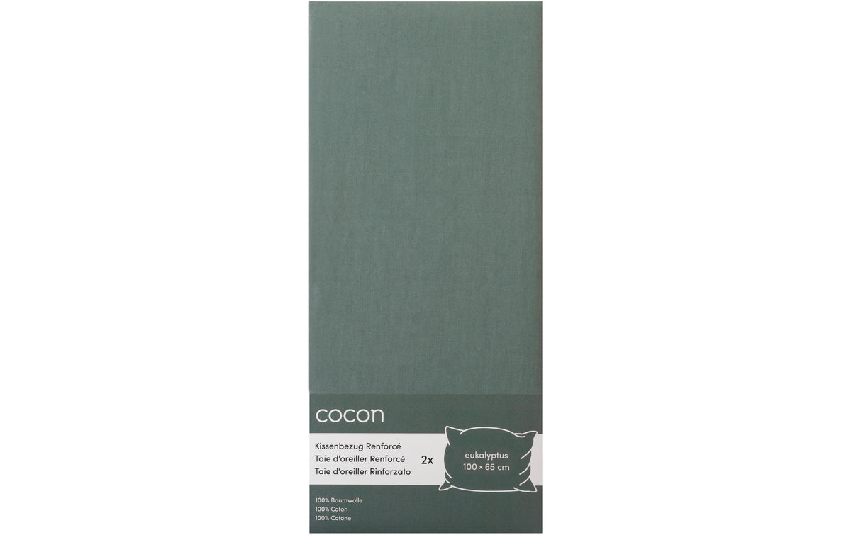 COCON, Kissenbezug Renforcé 100 x 65 cm, Eu