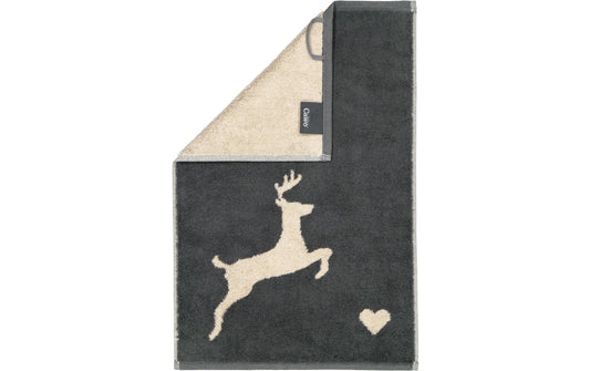 Cawö Gästetuch Hirsch 30x50cm