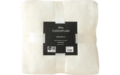 Flair Flanelldecke Shiny 150x200 Weiss