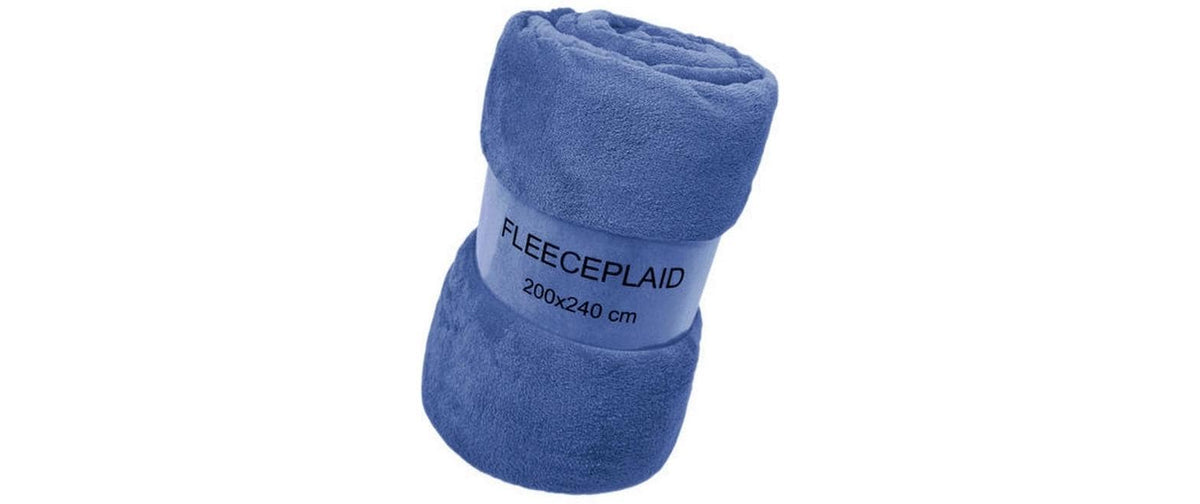 Flair, Decke Coral 200 x 240 cm, Stahlblau