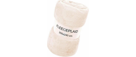 Flair, Decke Coral 200 x 240 cm, Wollweiss