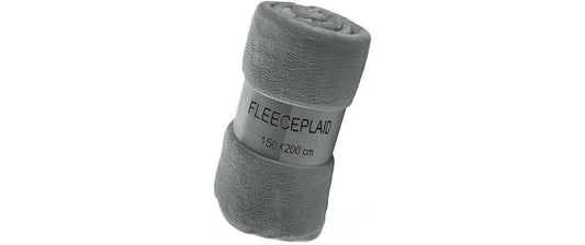 Flair | Decke Coral 150 x 200 cm, Anthrazit | 100% Polyester