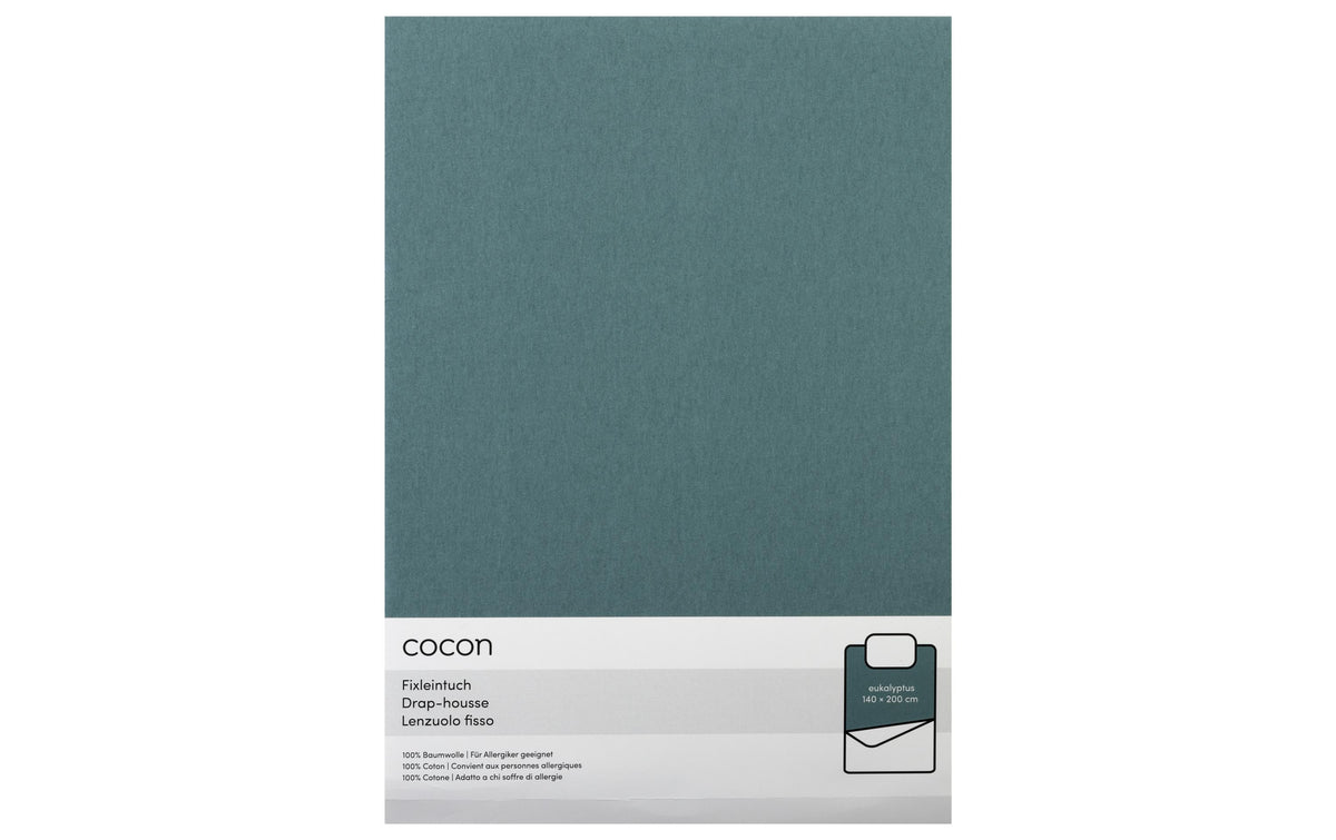 COCON, Fixleintuch 140-160 x 200 cm, Eukaly