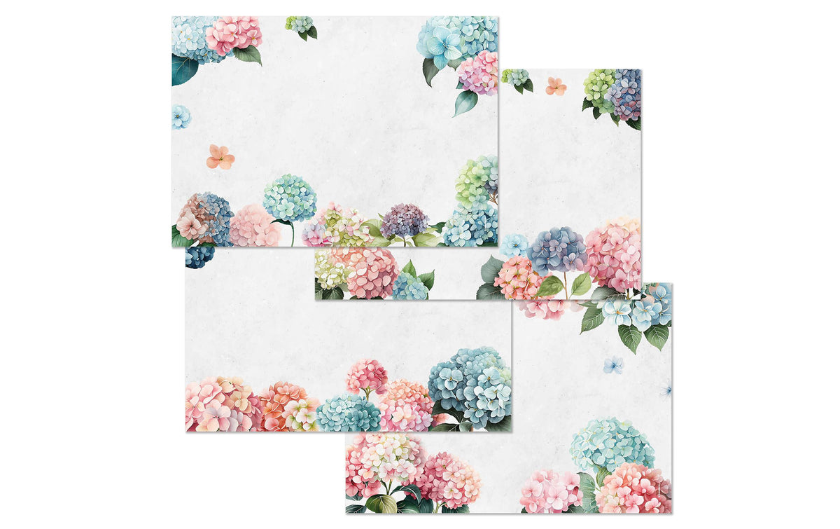Trendform Papiertischset Hortensia