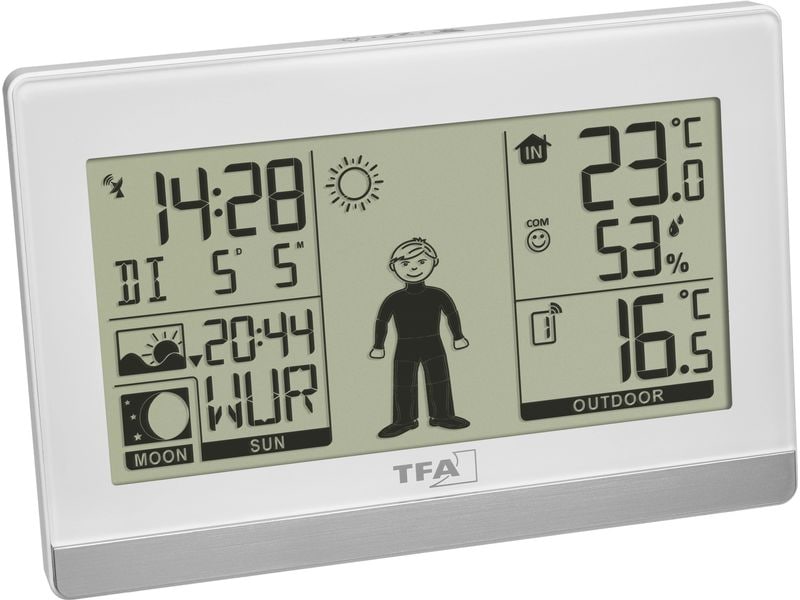TFA Dostmann | TFA Wetterstation WEATHER BOY | Exkl. Batterien