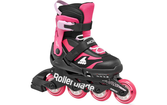 ROLLERBLADE | MICROBLADE | SCHWARZ/PINK, Grösse 28-32