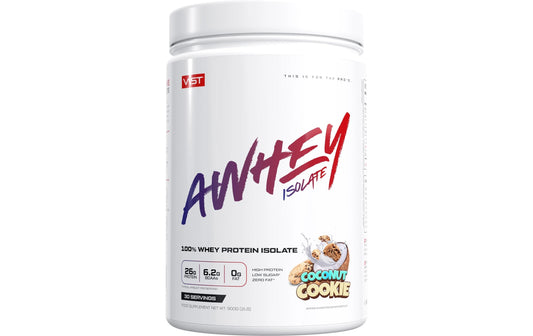 VAST | Pulver AWhey Isolate Dose: 900g | Coconut Cookie