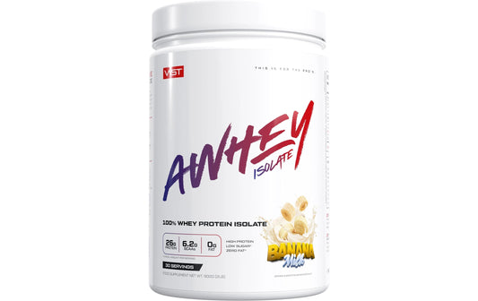VAST | Pulver AWhey Isolate Dose: 900g | Banana Milk