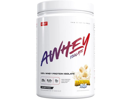 VAST | Pulver AWhey Isolate Dose: 900g | Banana Milk