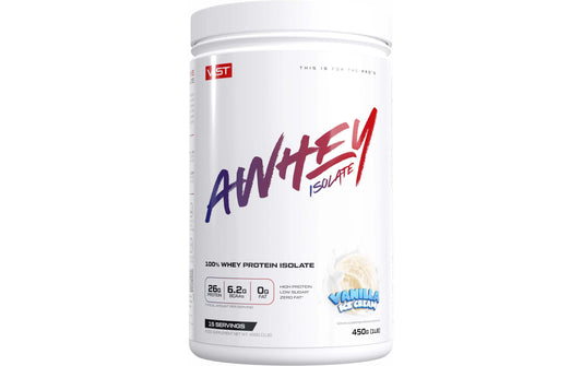 VAST | Pulver AWhey Isolate Dose: 450g | Vanilla Ice Cream
