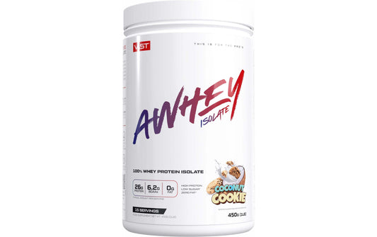 VAST | Pulver AWhey Isolate Dose: 450g | Coconut Cookie