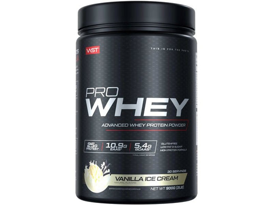 VAST | Pulver Pro Whey Dose: 900g | Vanilla Ice Cream