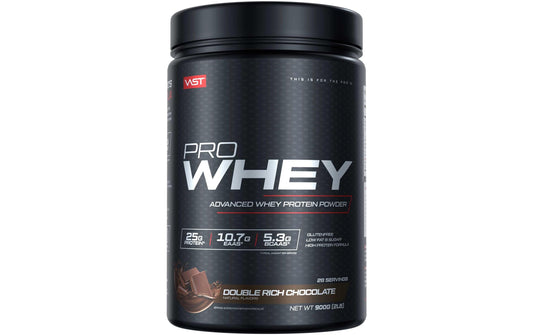 VAST | Pulver Pro Whey Dose: 900g | Double Rich Chocolate