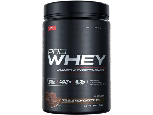 VAST | Pulver Pro Whey Dose: 900g | Double Rich Chocolate