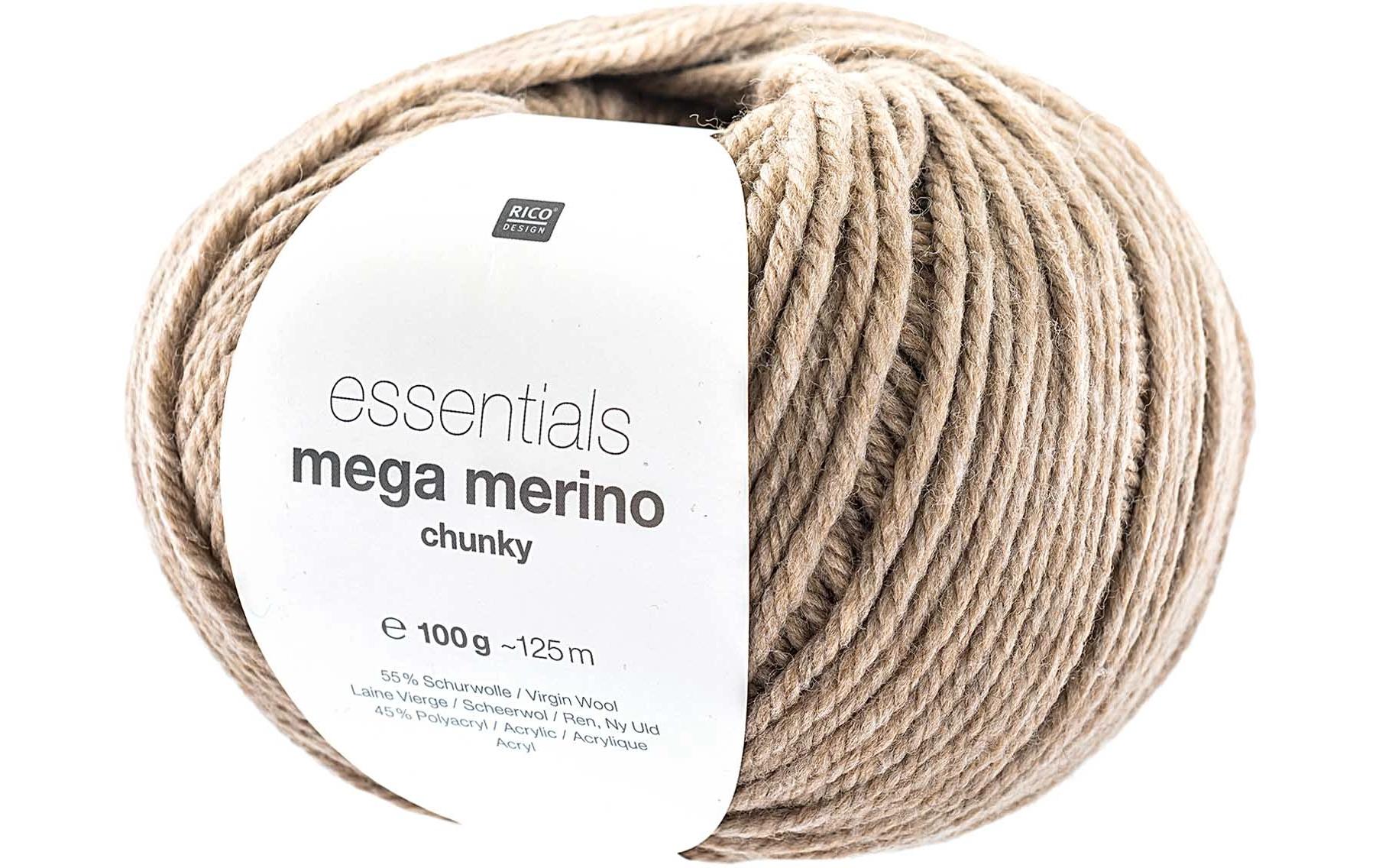 Rico Essentials Mega Wool chunky natur