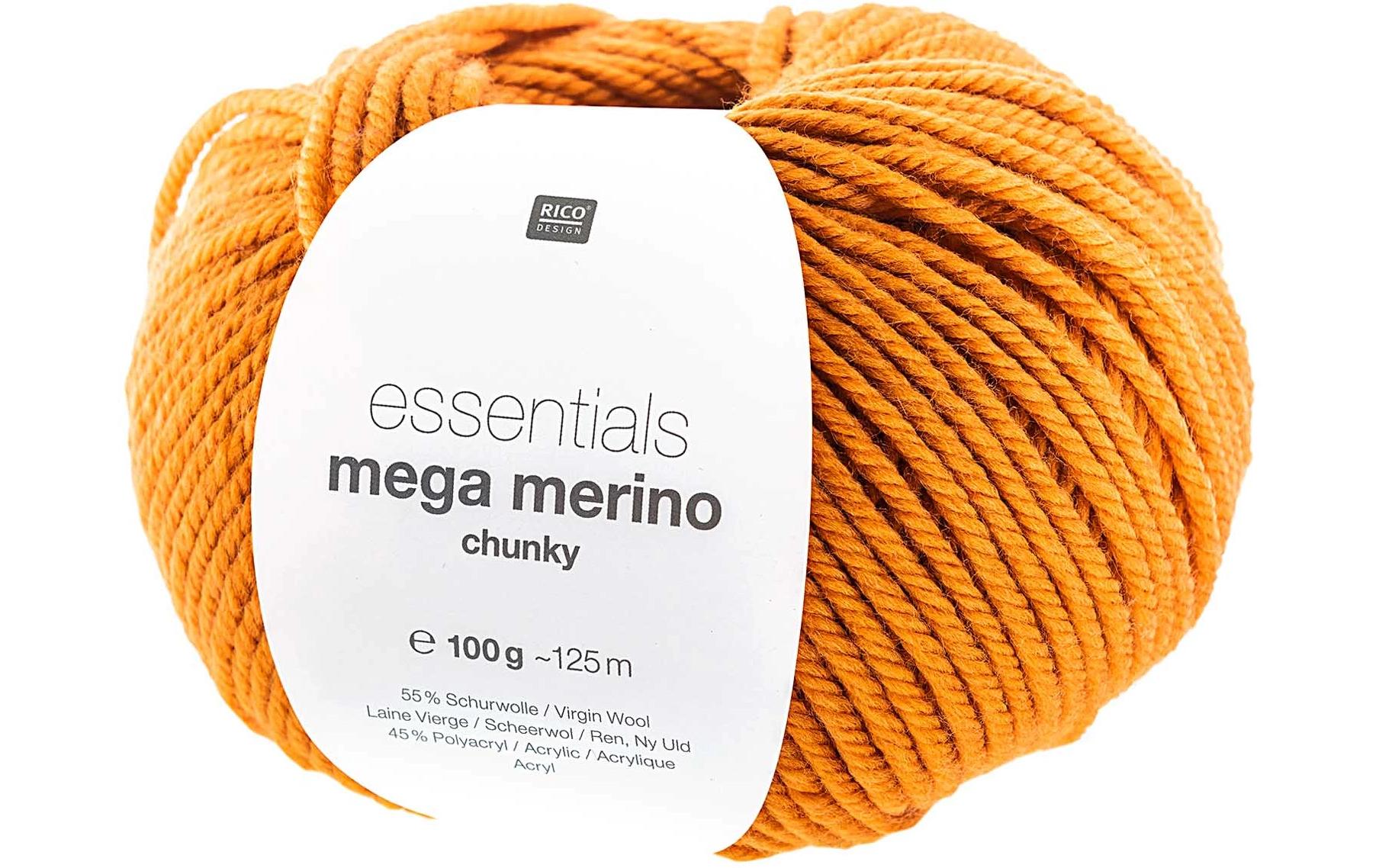 Rico Essentials Mega Wool chunky orange