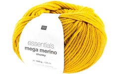 Rico Essentials Mega Wool chunky senf
