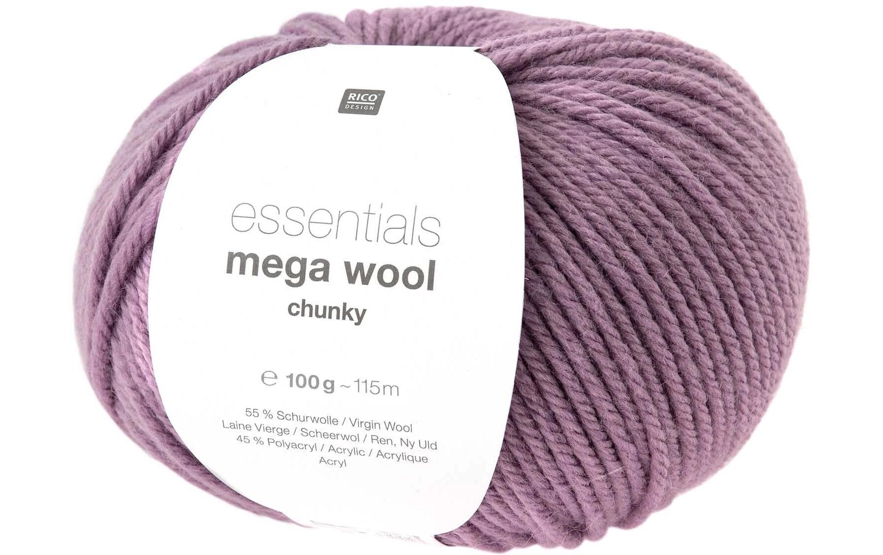 Rico Essentials Mega Wool chunky flieder