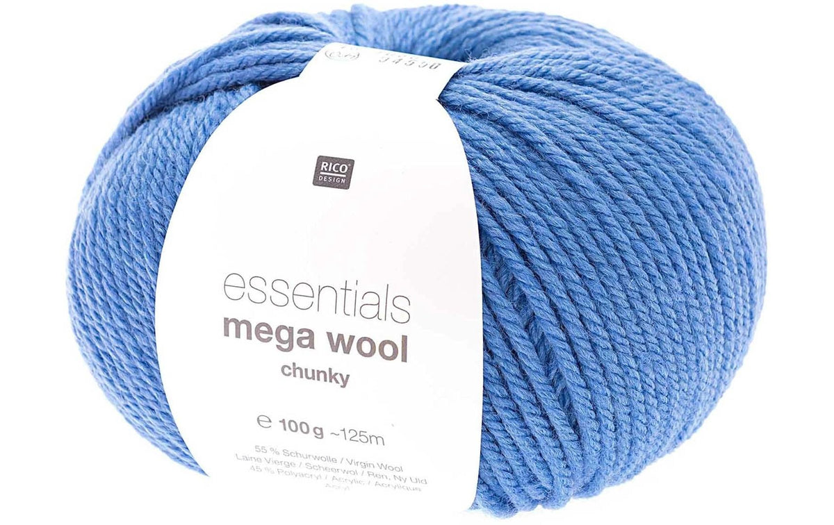 Rico Essentials Mega Wool chunky azur