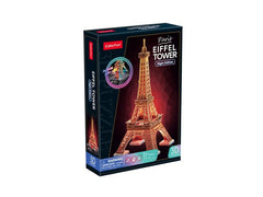 CubicFun | 3D Puzzle Eiffelturm LED 51 Teile