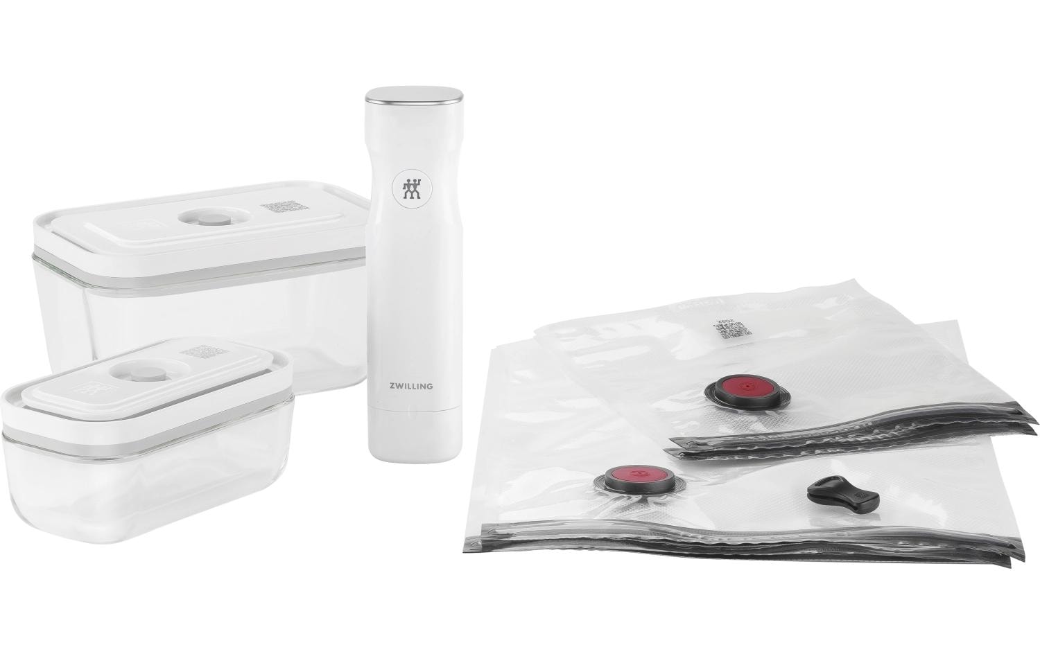 Zwilling 7tlg Vakuum Starterset GlasBox S/M