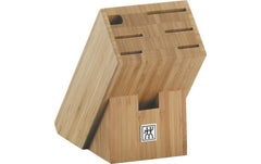 Zwilling Messerblock, Bambus m.Scherenfach
