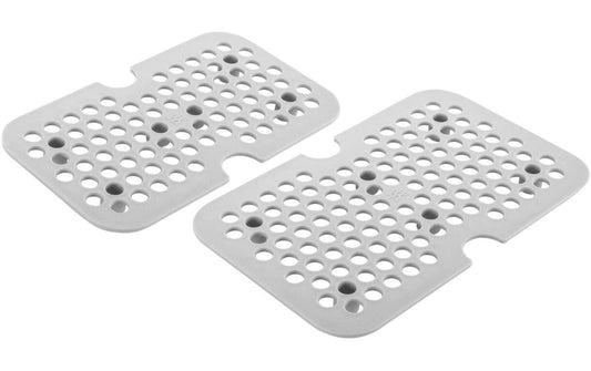 Zwilling | 2er Set Vakuum Zubehörset | Abtrg Gitter, M/L Grau, 19x12x2.7cm