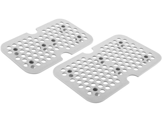 Zwilling | 2er Set Vakuum Zubehörset | Abtrg Gitter, M/L Grau, 19x12x2.7cm