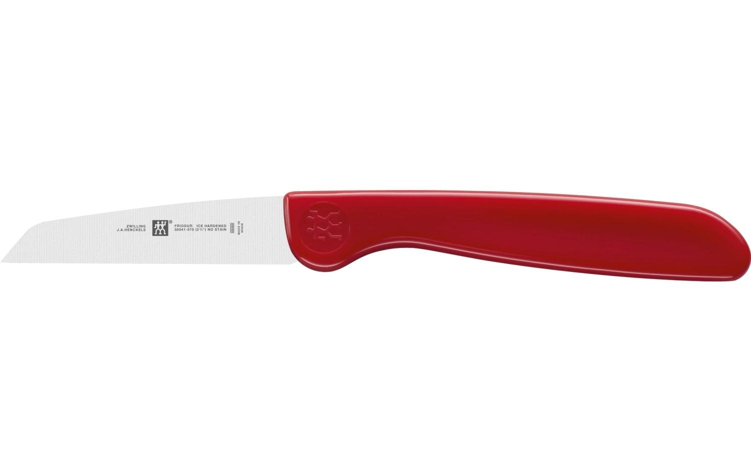 Zwilling Twin Grip Gemüsemesser rot 70 mm