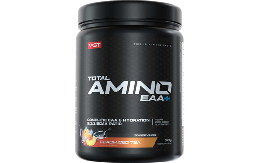 VAST | Total Amino EAA+ | Dose: 381g, Peach Iced Tea