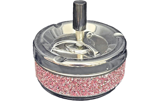 Dameco Aschenbecher, Schleuderdeckel Rosa