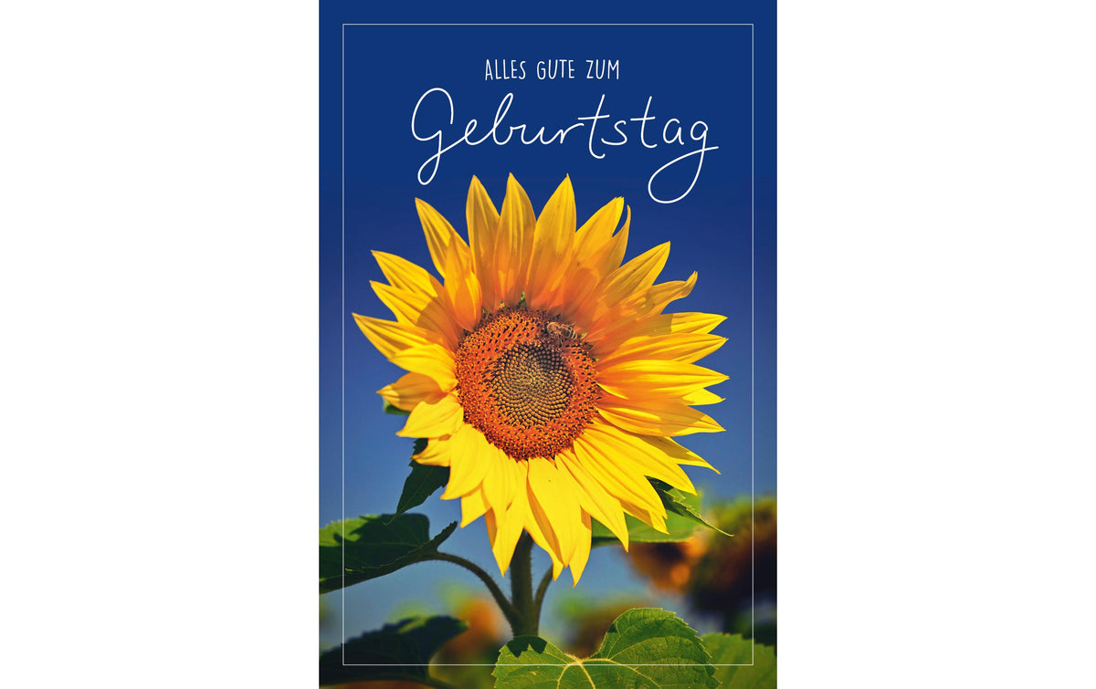 ABC Glückwunschkarte Geburtstag