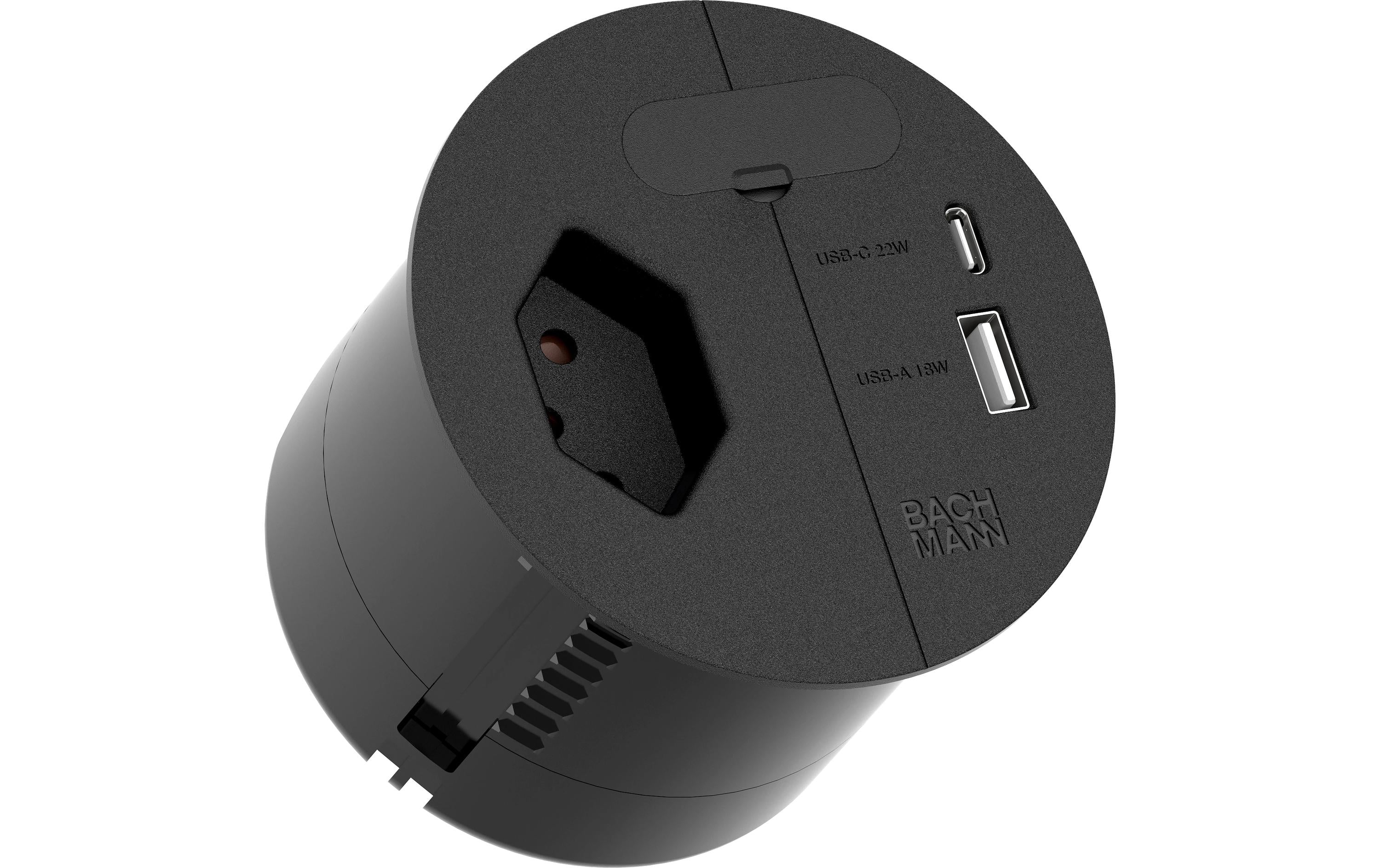 BM LOOP IN CHARGE A/C  22W, 0,2m, schwarz