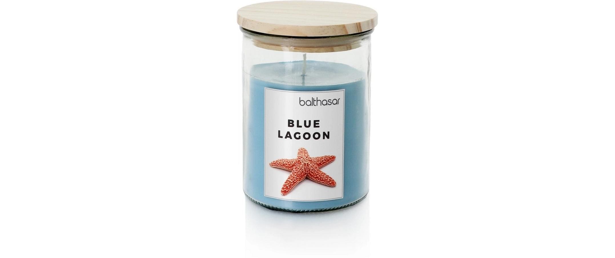 balthasar, Duftkerze Blue Lagoon Duftglas g