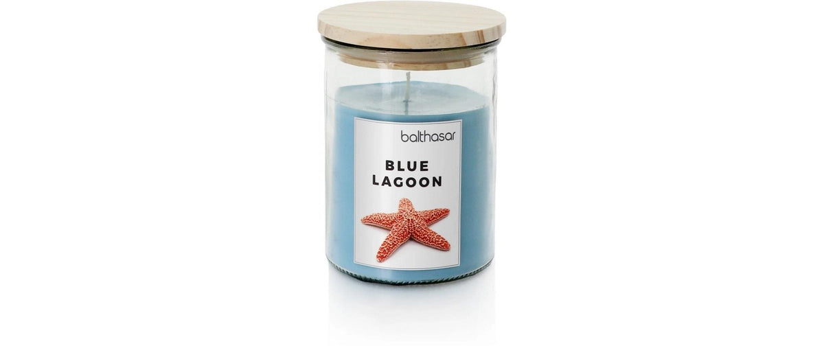 balthasar, Duftkerze Blue Lagoon Duftglas g