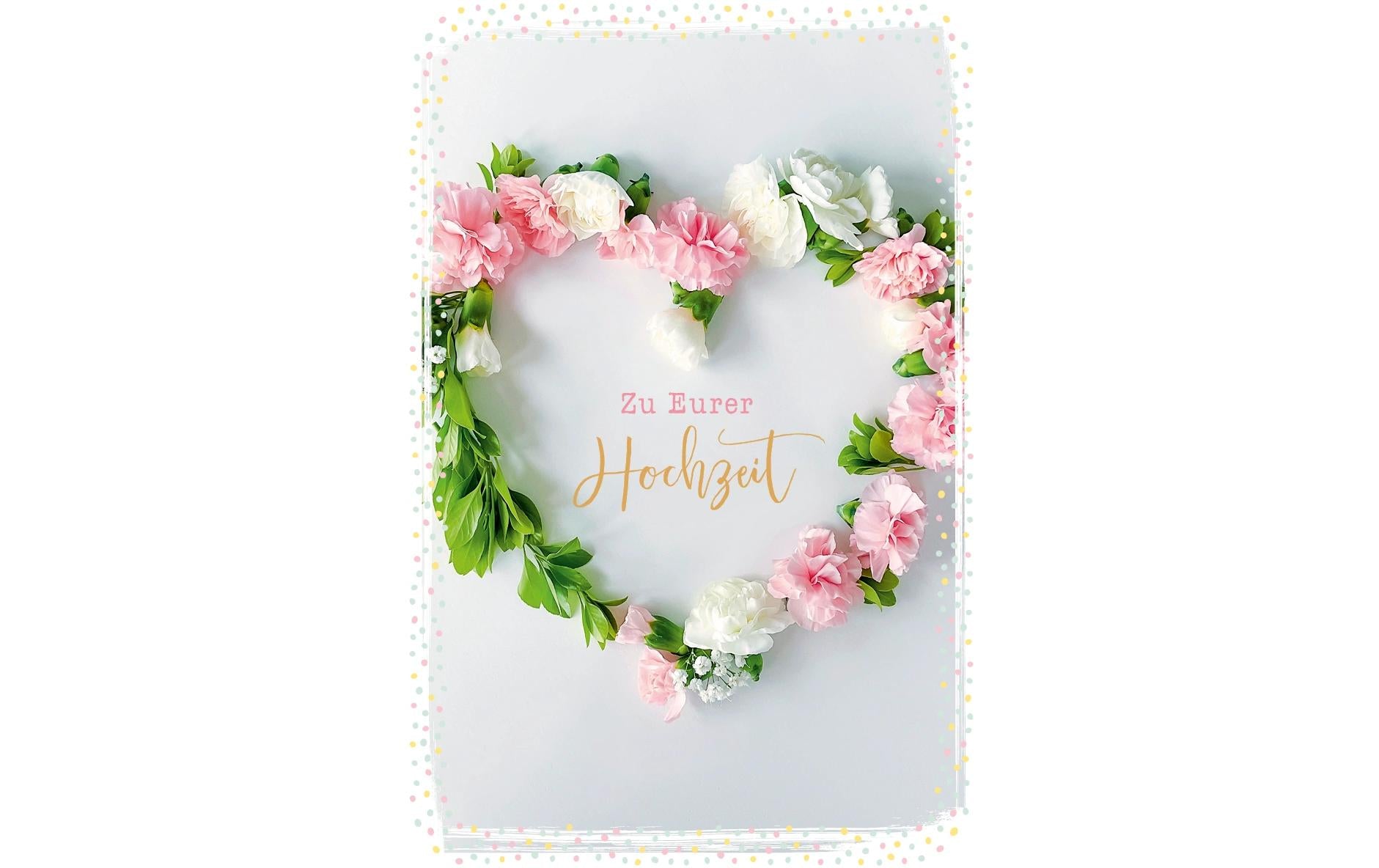 ABC Glückwunschkarte Hochzeit