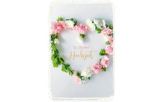 ABC Glückwunschkarte Hochzeit