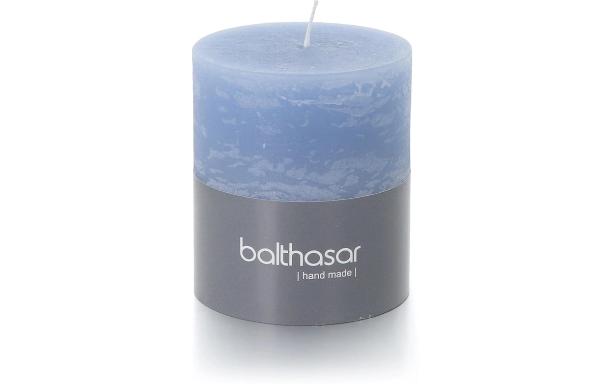 balthasar Zylinderkerze Rustico, Denim