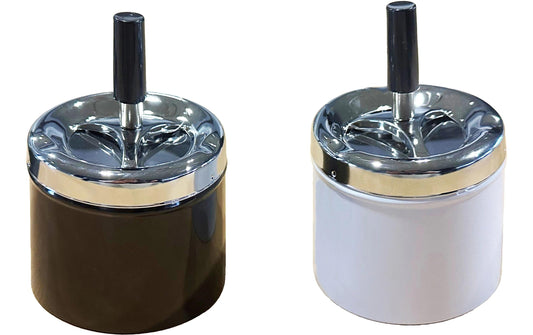 Dameco Aschenbecher, Schleuderdeckel,2erSet