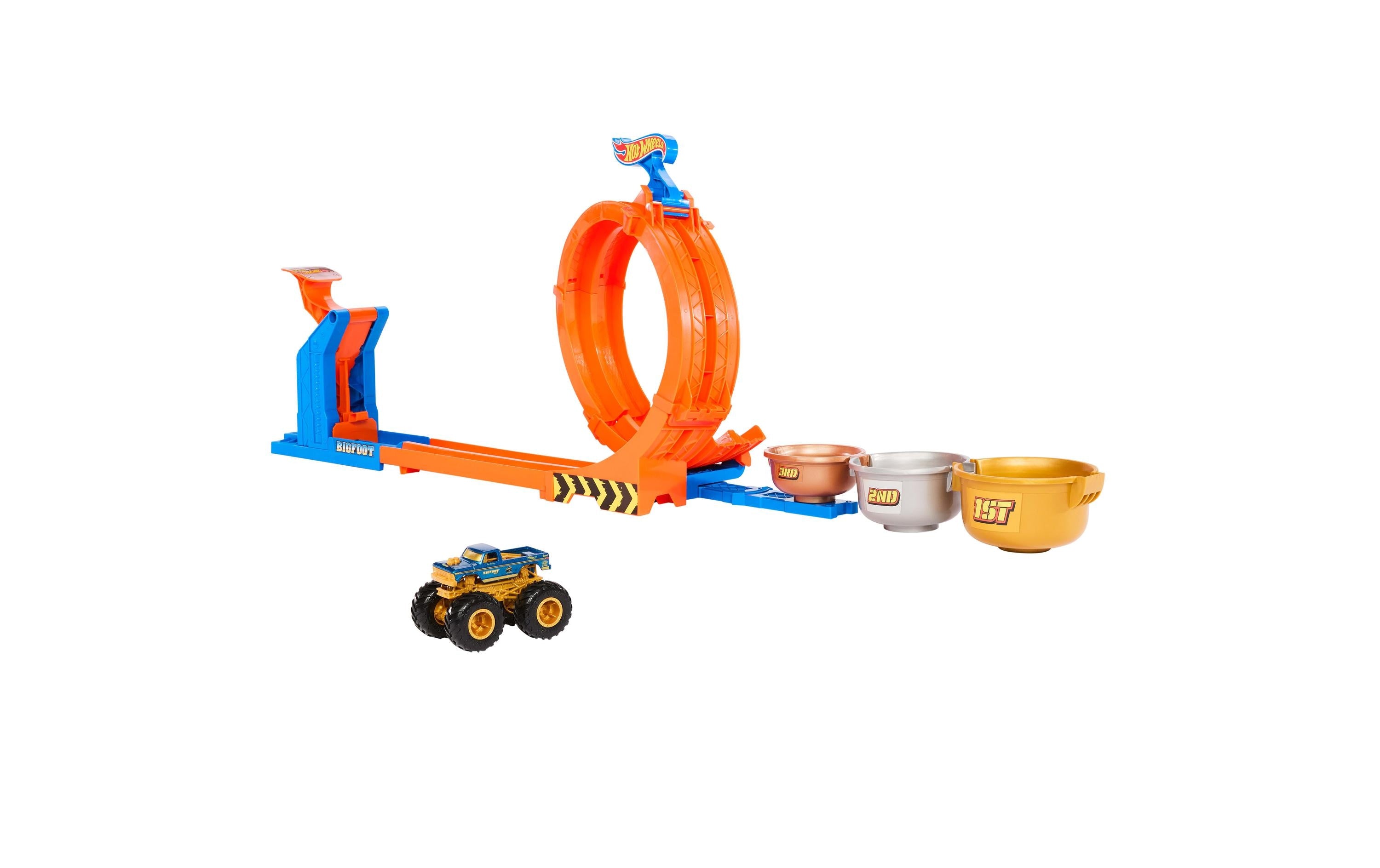 Hot Wheels Monster Trucks 2-in-1 Loop