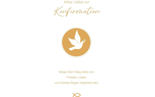 ABC Glückwunschkarte Konformation