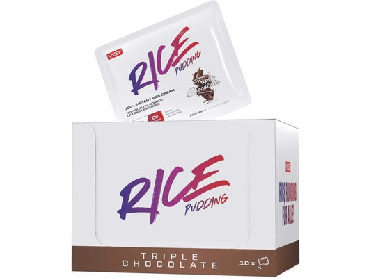 VAST | Instant Rice Pudding Box | 10x 36.1g, Triple Chocolate