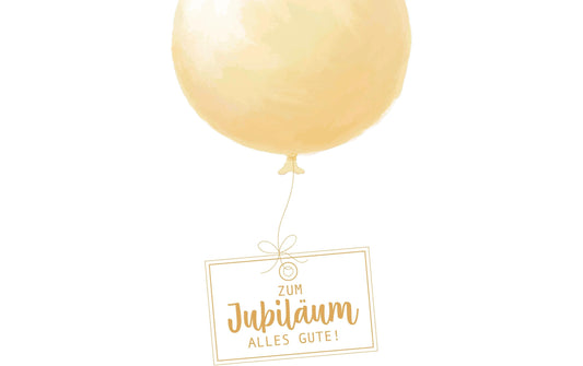 ABC Glückwunschkarte Jubiläum